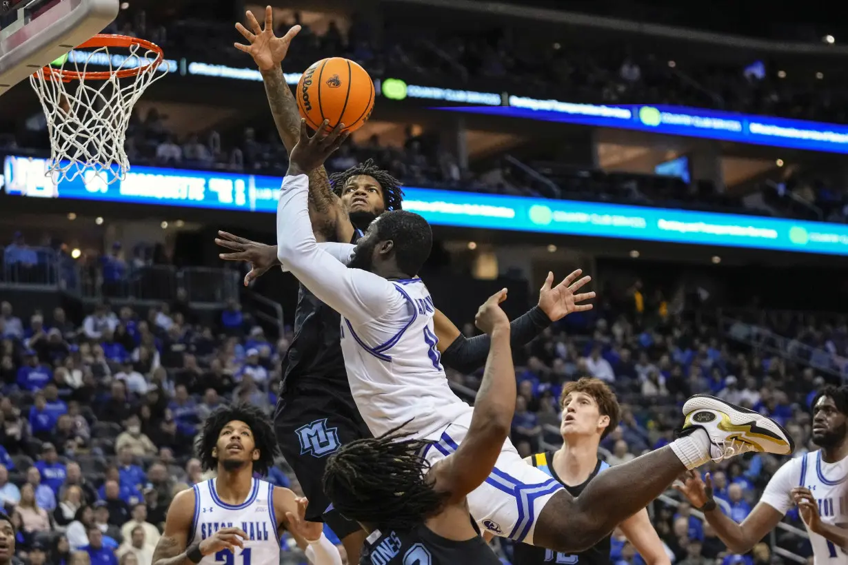 APTOPIX Marquette Seton Hall Basketball