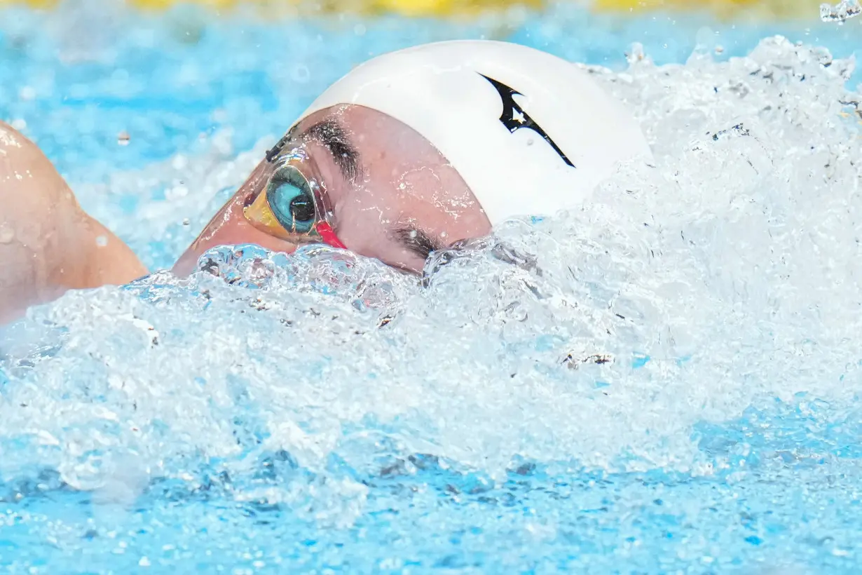 APTOPIX Qatar Swimming Worlds