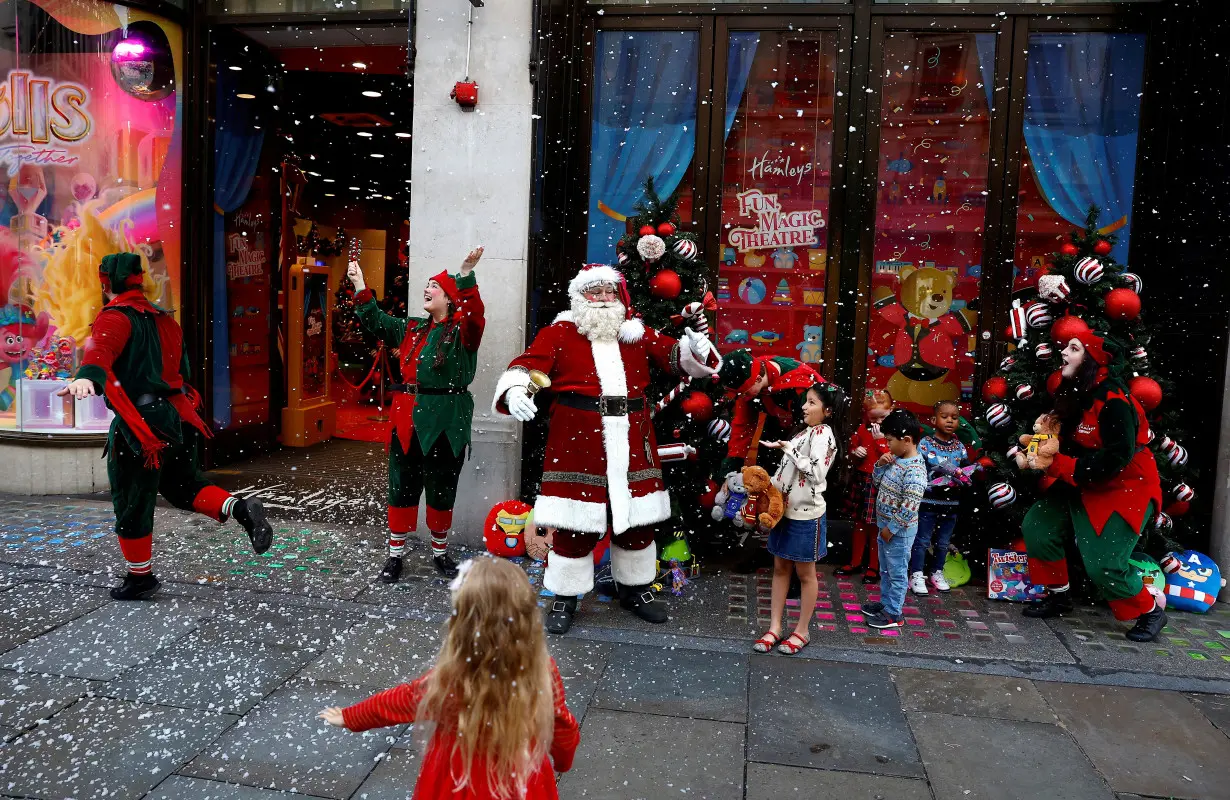 FILE PHOTO: Hamleys toy store announces its' potential top sellers for the Christmas season, in London