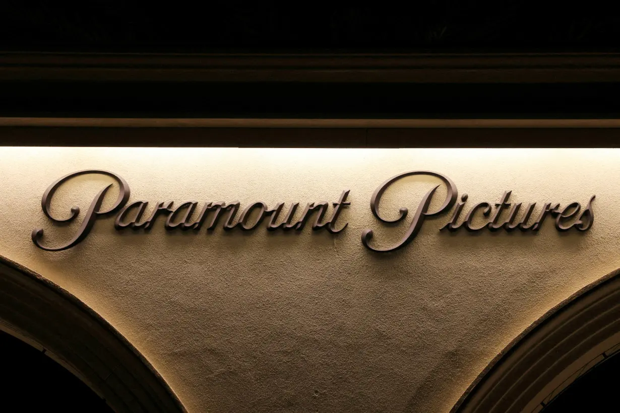 FILE PHOTO: Logo of Paramount Pictures