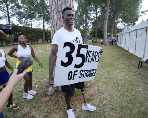 It's 30 years since apartheid ended. South Africa's celebrations are set against growing discontent