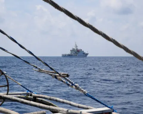 Philippines accuses China of damaging its vessels in disputed South China Sea shoal