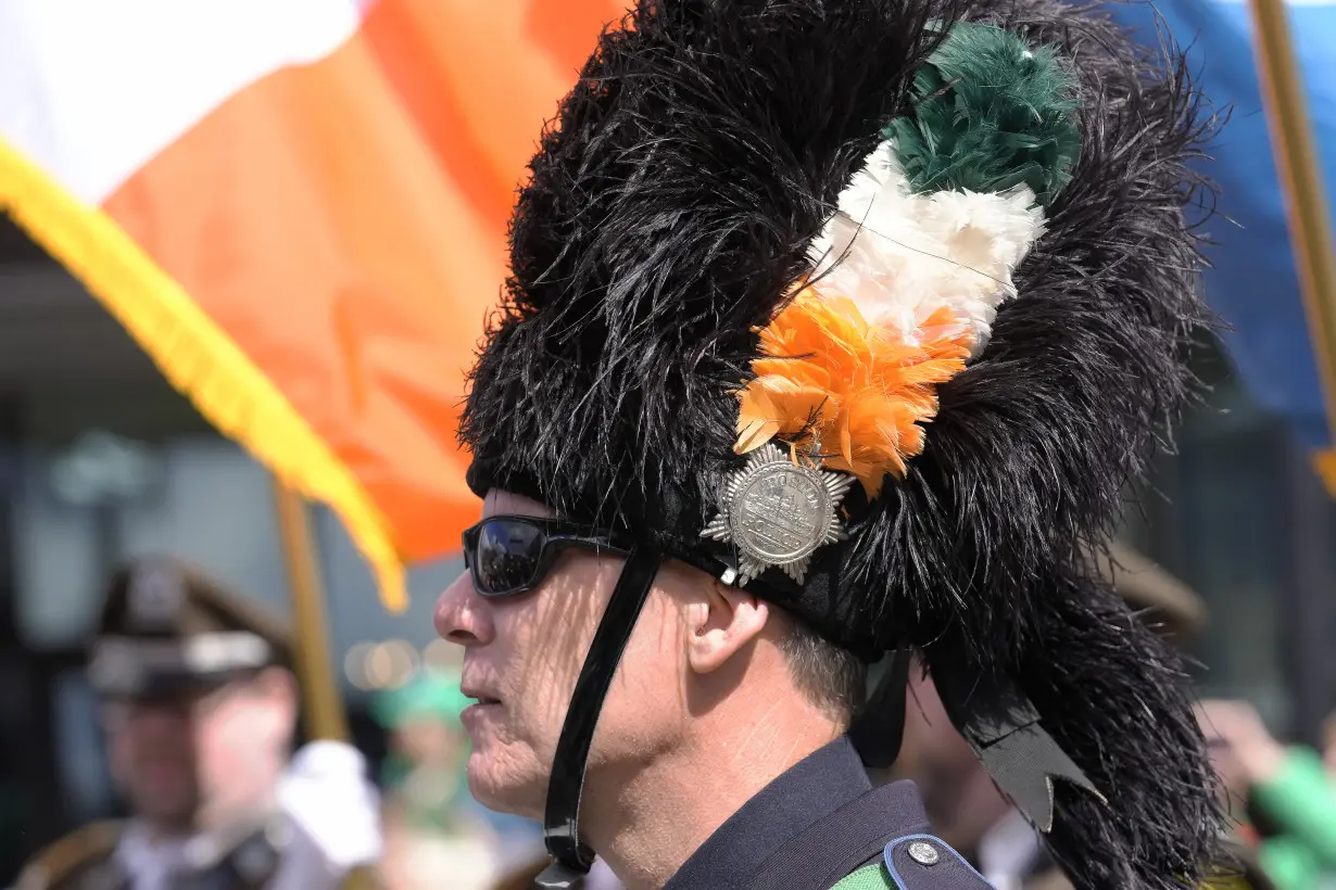 AP PHOTOS: Boston celebrates St. Patrick's Day; Biden holds White House brunch with Irish leader