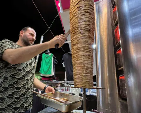 Shawarma restaurant in Cairo brings taste of home for displaced Palestinians