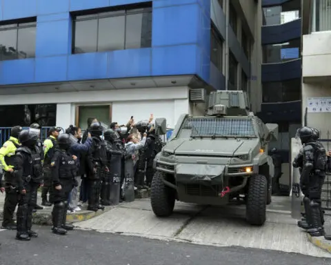 Former Ecuadorian VP arrested after police broke into embassy has long faced corruption accusations