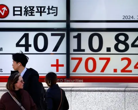 Asian shares up, dollar firms as rate cut wagers fade