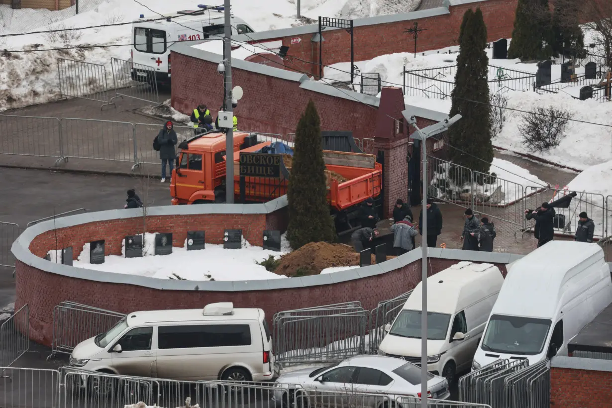 Russia Navalny Funeral