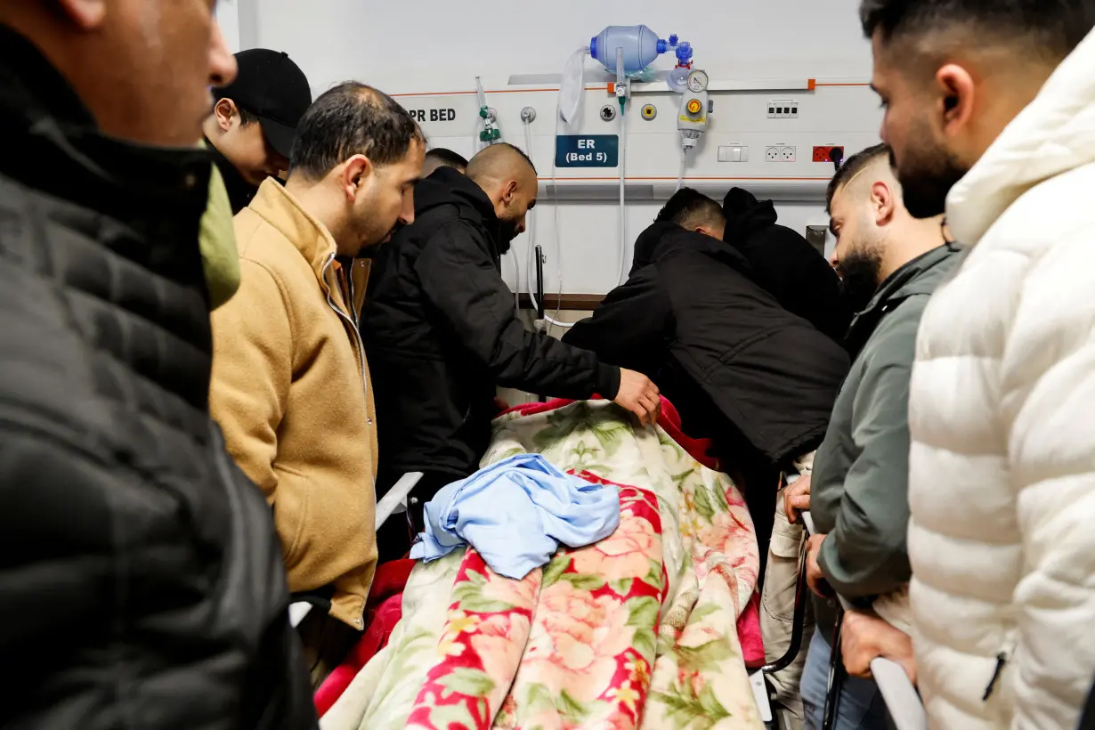 Aftermath of an Israeli raid, in Jenin