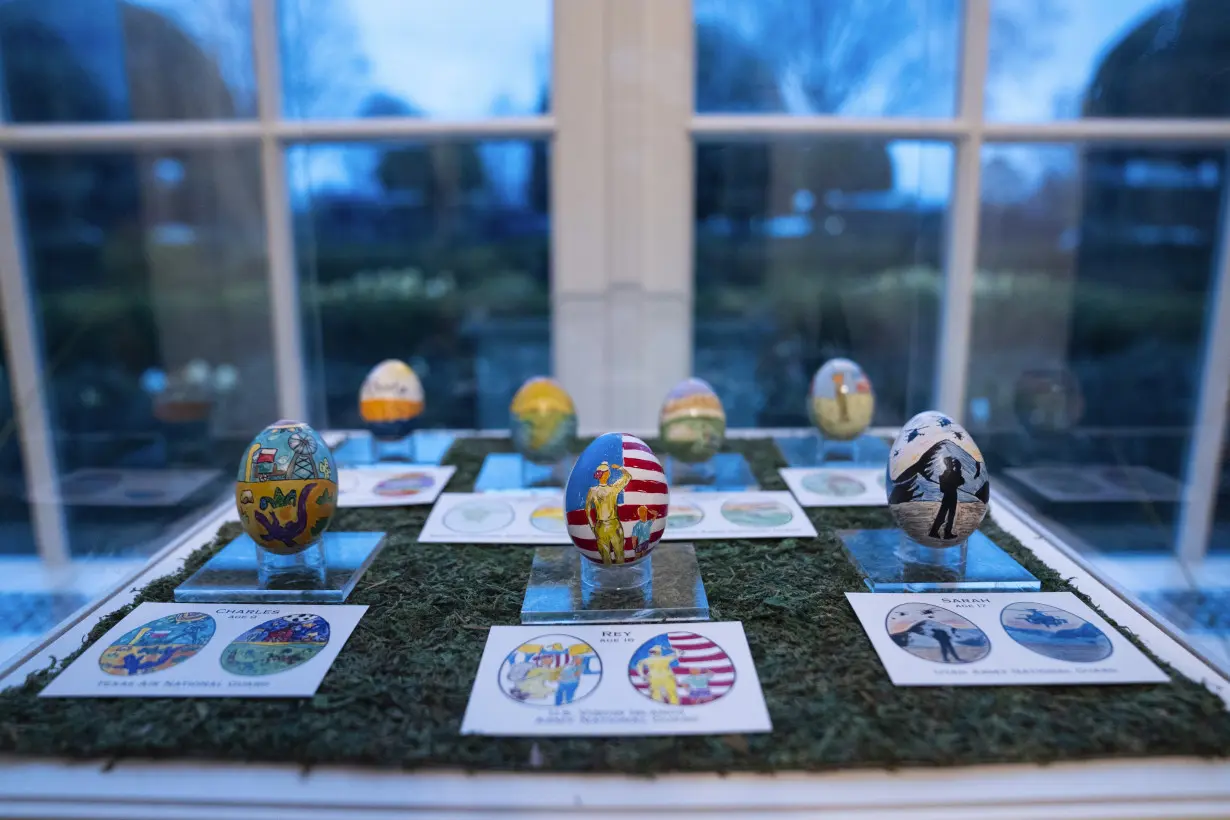 LA Post: The White House expects about 40,000 participants at its 'egg-ucation'-themed annual Easter egg roll