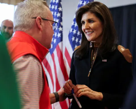 Trailing Trump in Iowa, Haley touts foreign policy but VP question remains