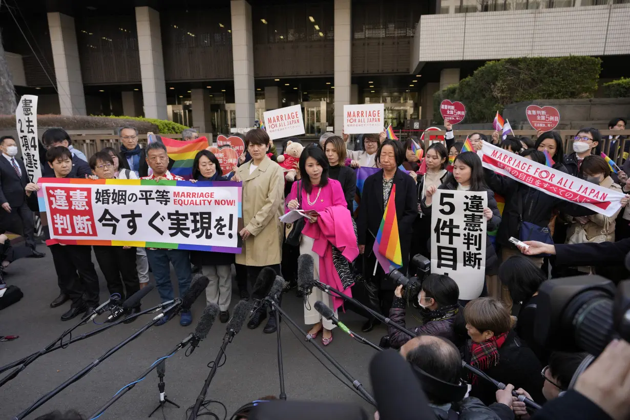 Denying same-sex marriage is unconstitutional, a Japanese high court says