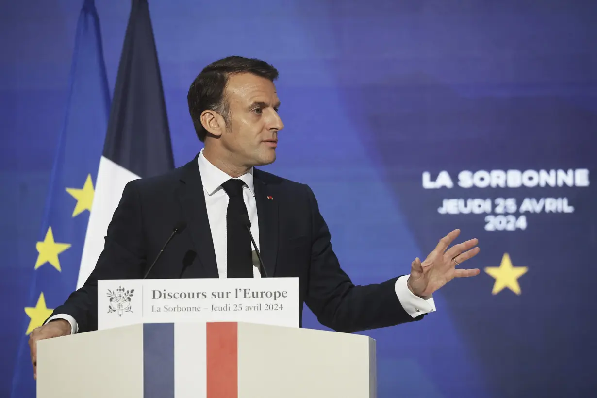 LA Post: French president will outline his vision for Europe as an assertive global power amid war in Ukraine