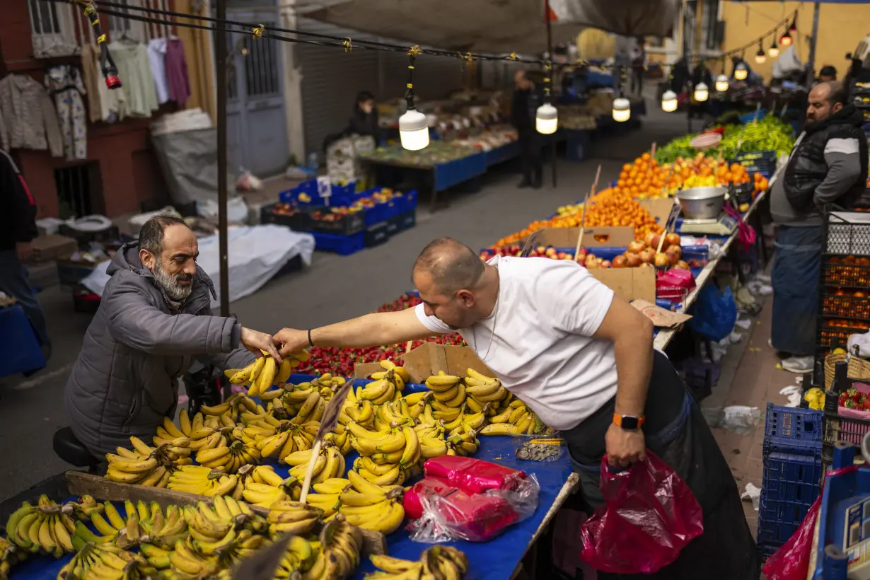 Turkish central bank raises key interest rate to 50% as inflation soars