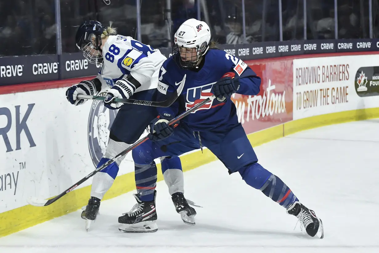 Womens Hockey Worlds US Finland