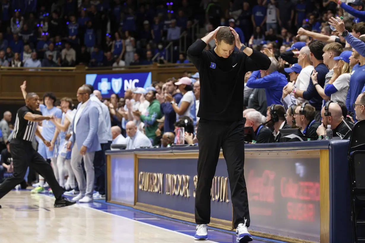 Ryan, No. 7 North Carolina turn back No. 9 Duke 84-79 to claim outright ACC regular-season crown