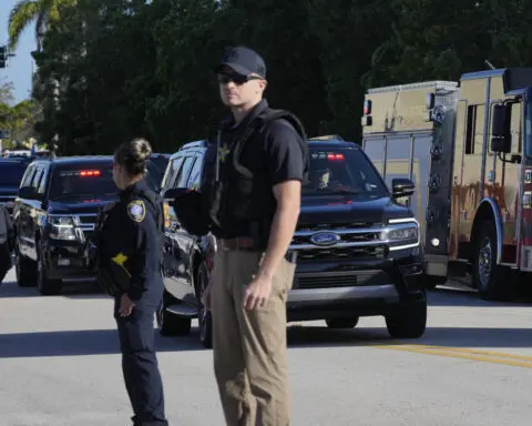 Trump arrives in federal court in Florida for closed hearing in his classified documents case