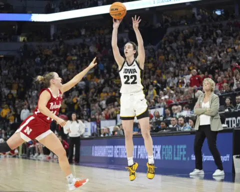 Caitlin Clark has another scoring record, passing Lynette Woodard for the major college women's lead