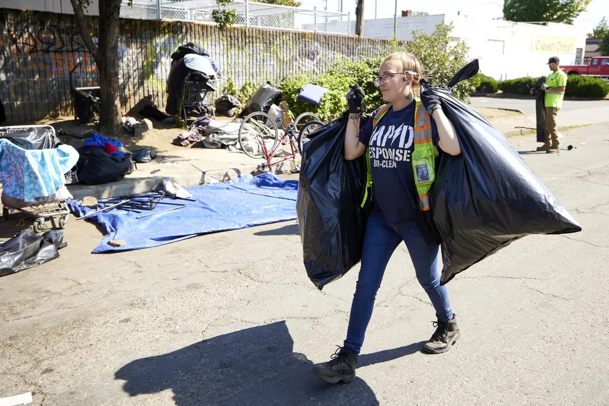 Cities crack down on homeless encampments. Advocates say that’s not the answer