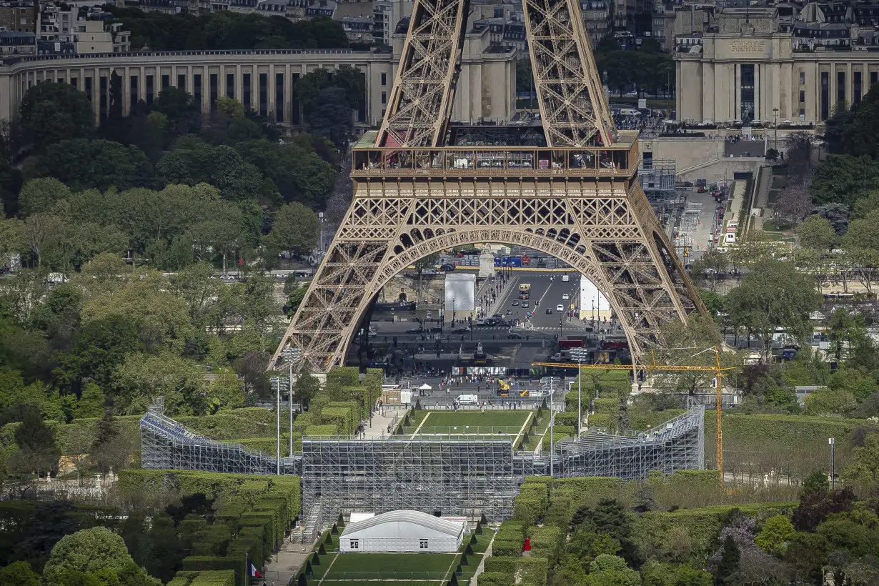 Paris prepares for 100-day countdown to the Olympics. It wants to rekindle love for the Games