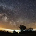 The Lyrid meteor shower peaks this weekend, but it may be hard to see it