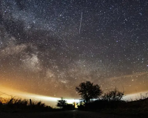 The Lyrid meteor shower peaks this weekend, but it may be hard to see it