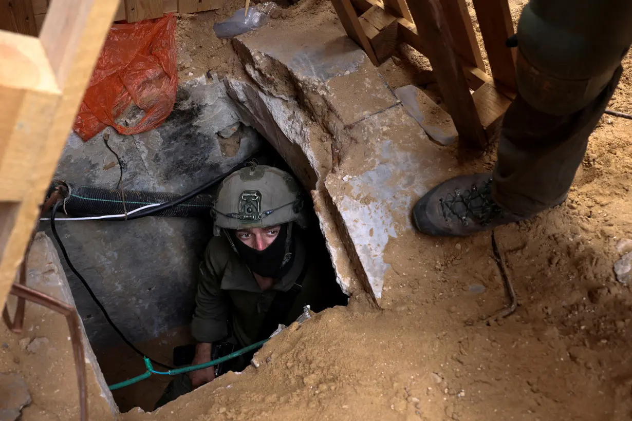 FILE PHOTO: Ground operation of the Israeli army against Palestinian Islamist group Hamas in northern Gaza