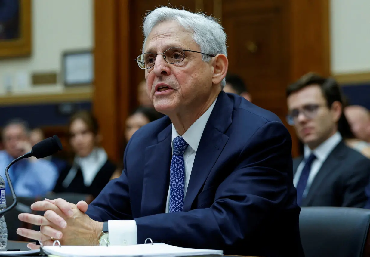 FILE PHOTO: House Judiciary Committee holds hearing on oversight of Justice Department on Capitol Hill in Washington