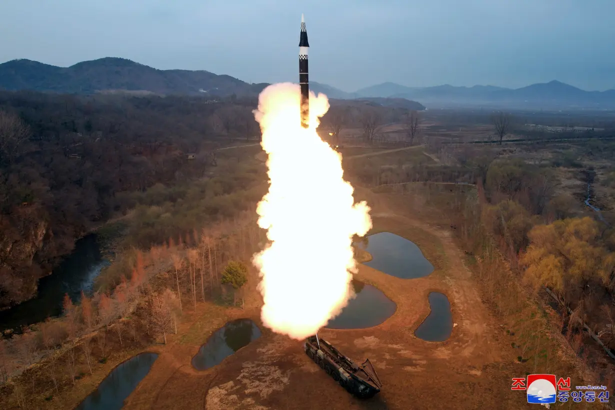 FILE PHOTO: North Korea says it test-fired new solid-fuel hypersonic missile