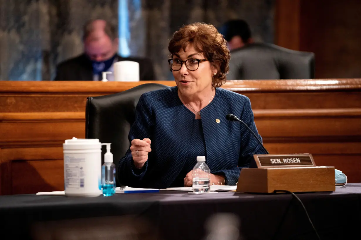 FILE PHOTO: Senate Homeland Security and Governmental Affairs Committee hearing on security threats 20 years after 9/11, in Washington