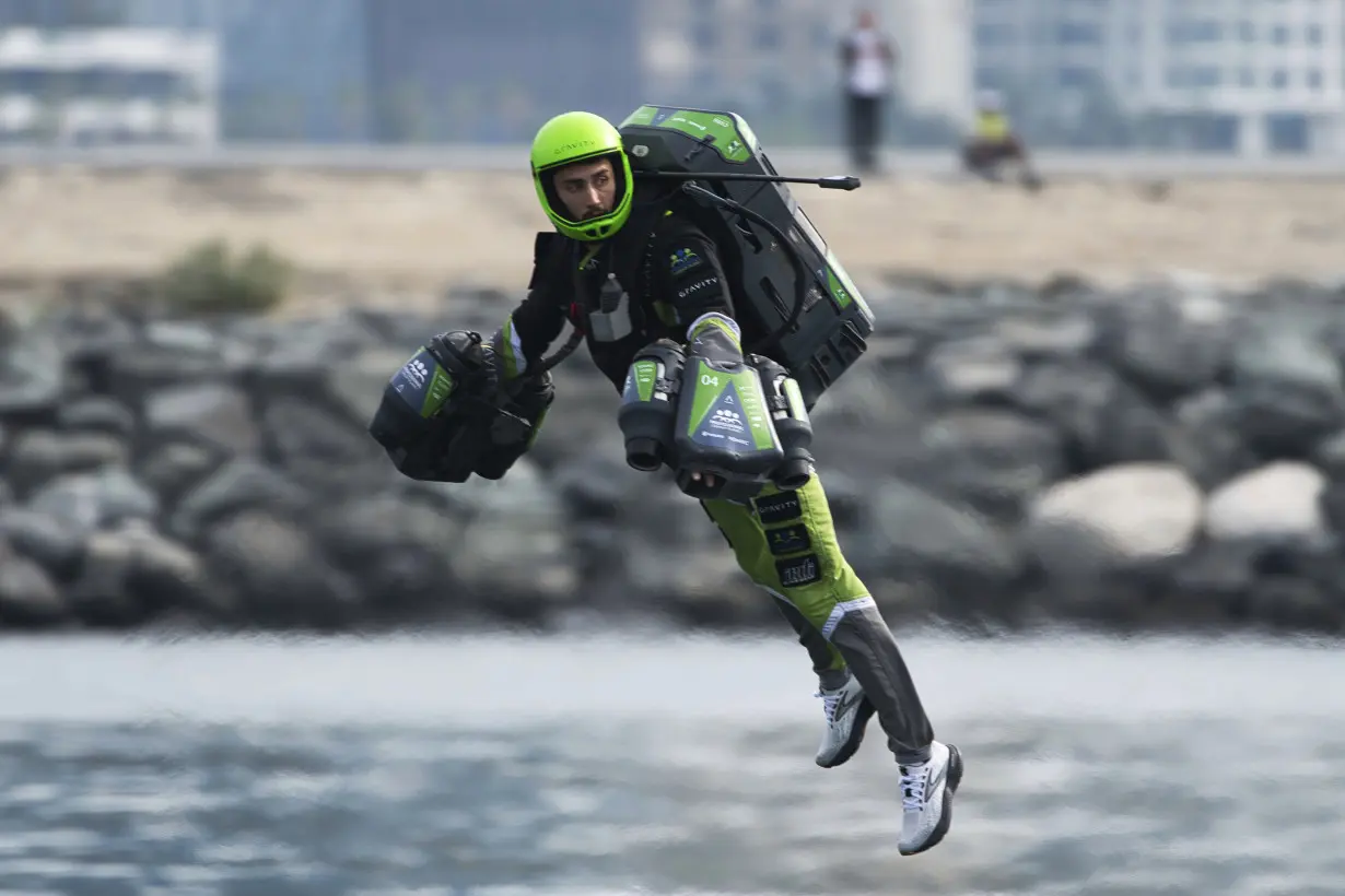 Emirates Jet Suit Race