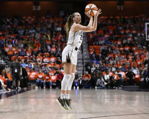 An All-Star shooting showdown: Stephen Curry vs. Sabrina Ionescu is happening