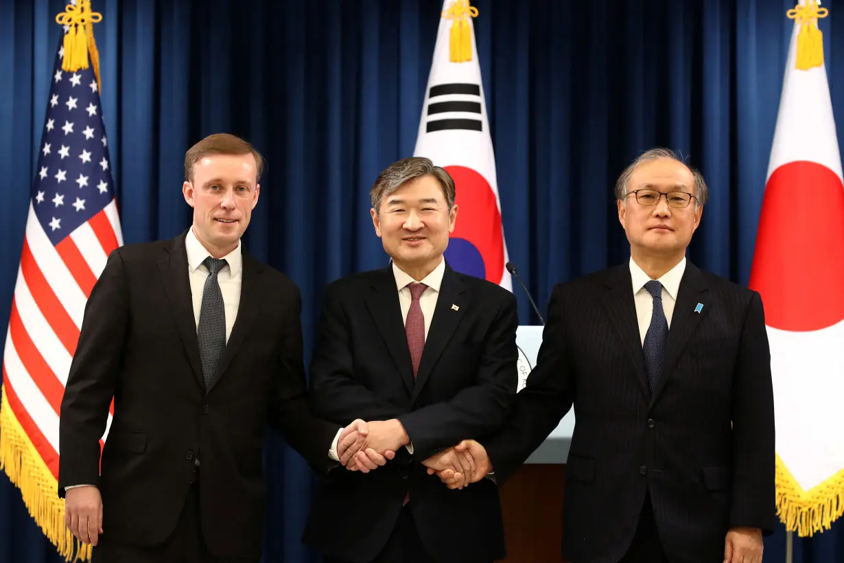 Joint Press Conference For South Korea-U.S.-Japan Trilateral Meeting