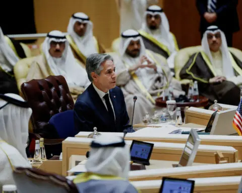 Blinken, Saudi crown prince discuss achieving peace, security in Gaza, US says