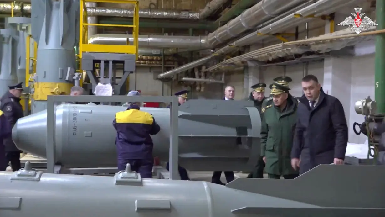 Russia's Defence Minister Shoigu visits military factory in Nizhny Novgorod region