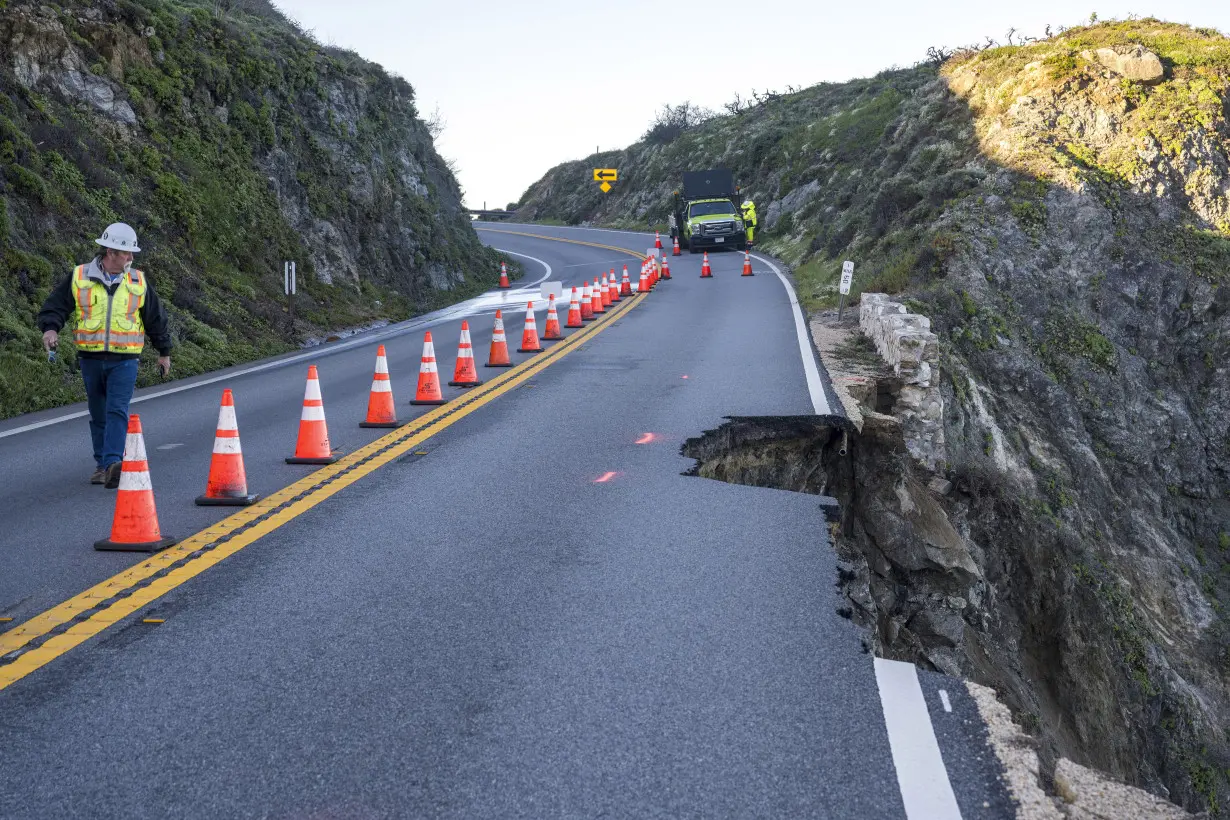 California Highway Collapse