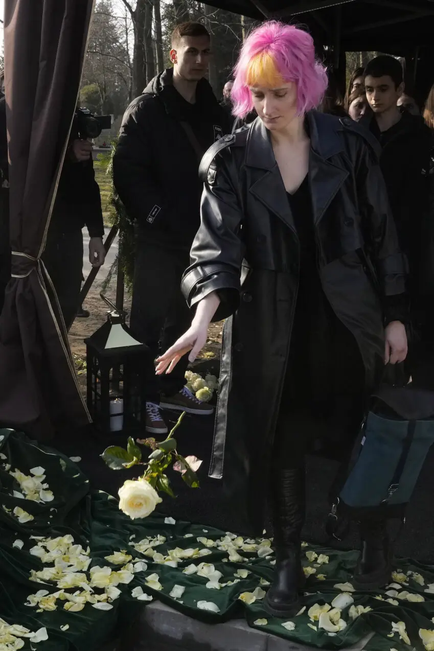 A young Belarusian woman who died after attack in Warsaw is laid to rest