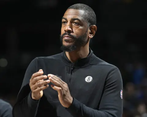 Nets name former UConn coach Kevin Ollie their interim head coach, replacing Jacque Vaughn