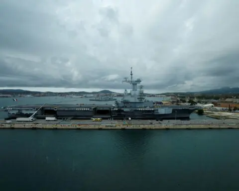 With Russia in mind, French carrier joins drills under NATO command