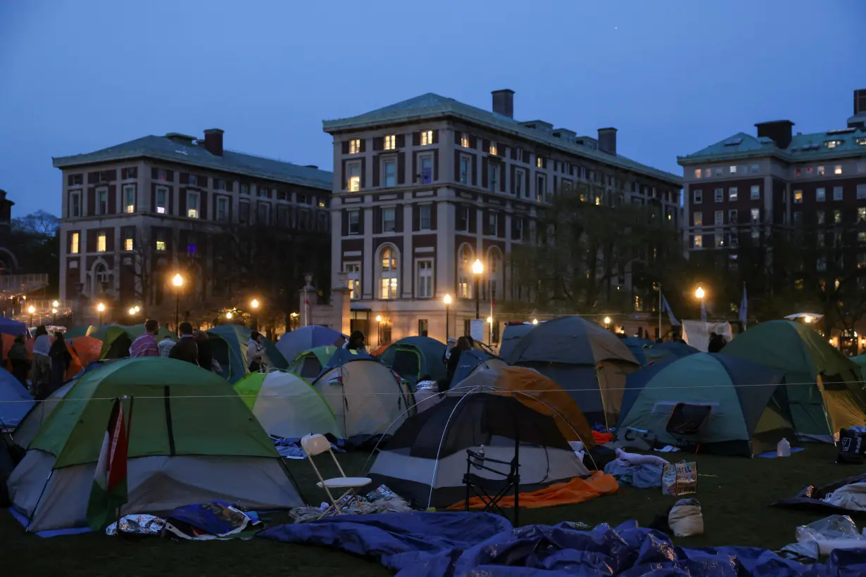 Columbia, US colleges on edge in face of growing protests