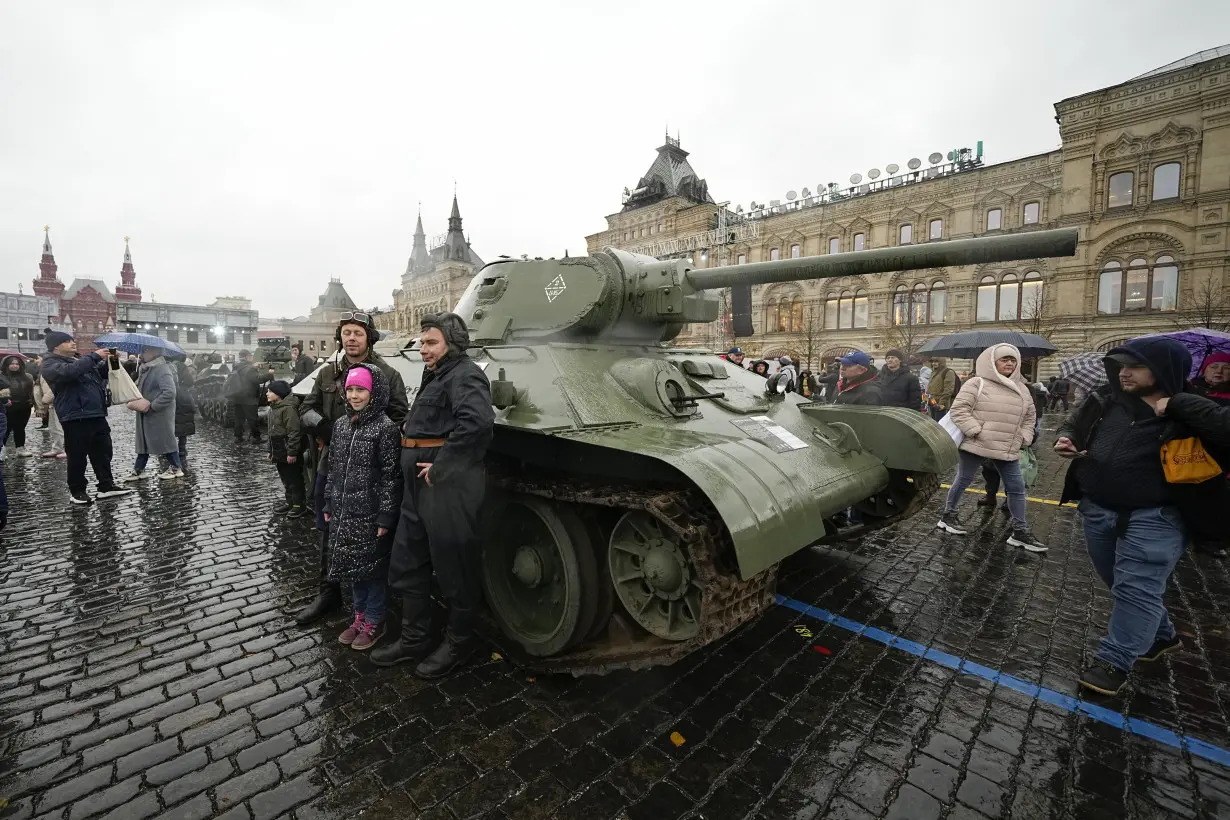 Russia WWII Historical Parade