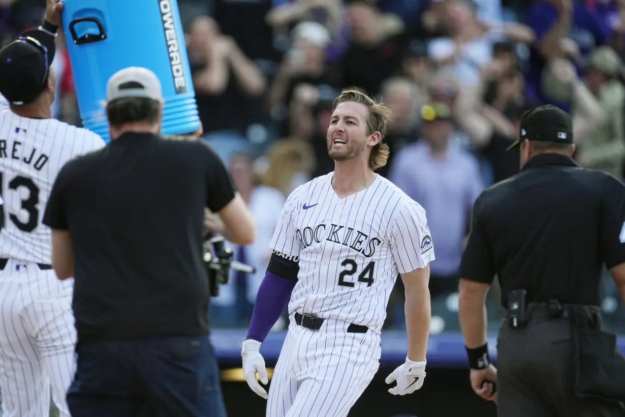 Rays Rockies Baseball