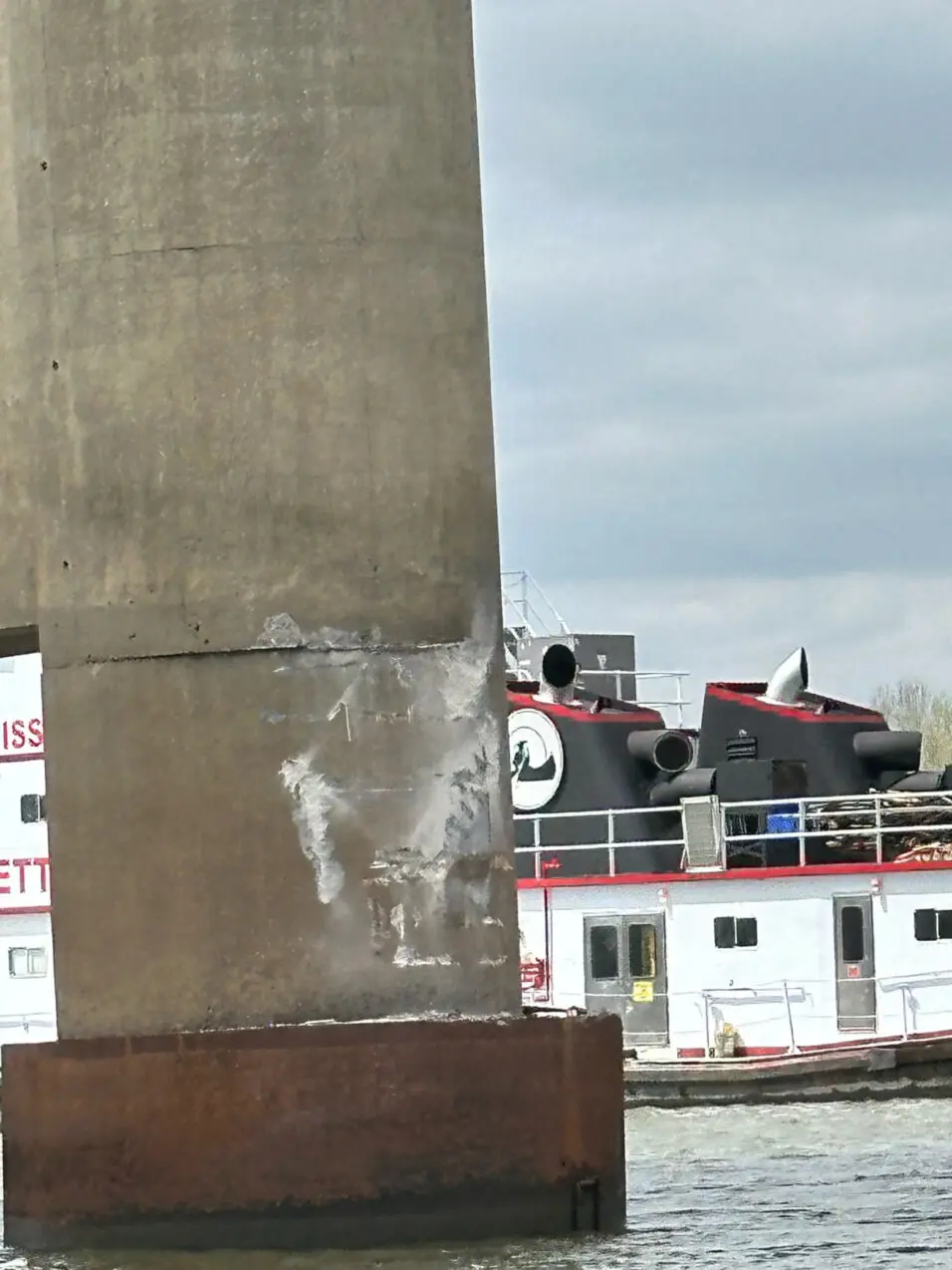 Barge Hits Bridge Oklahoma