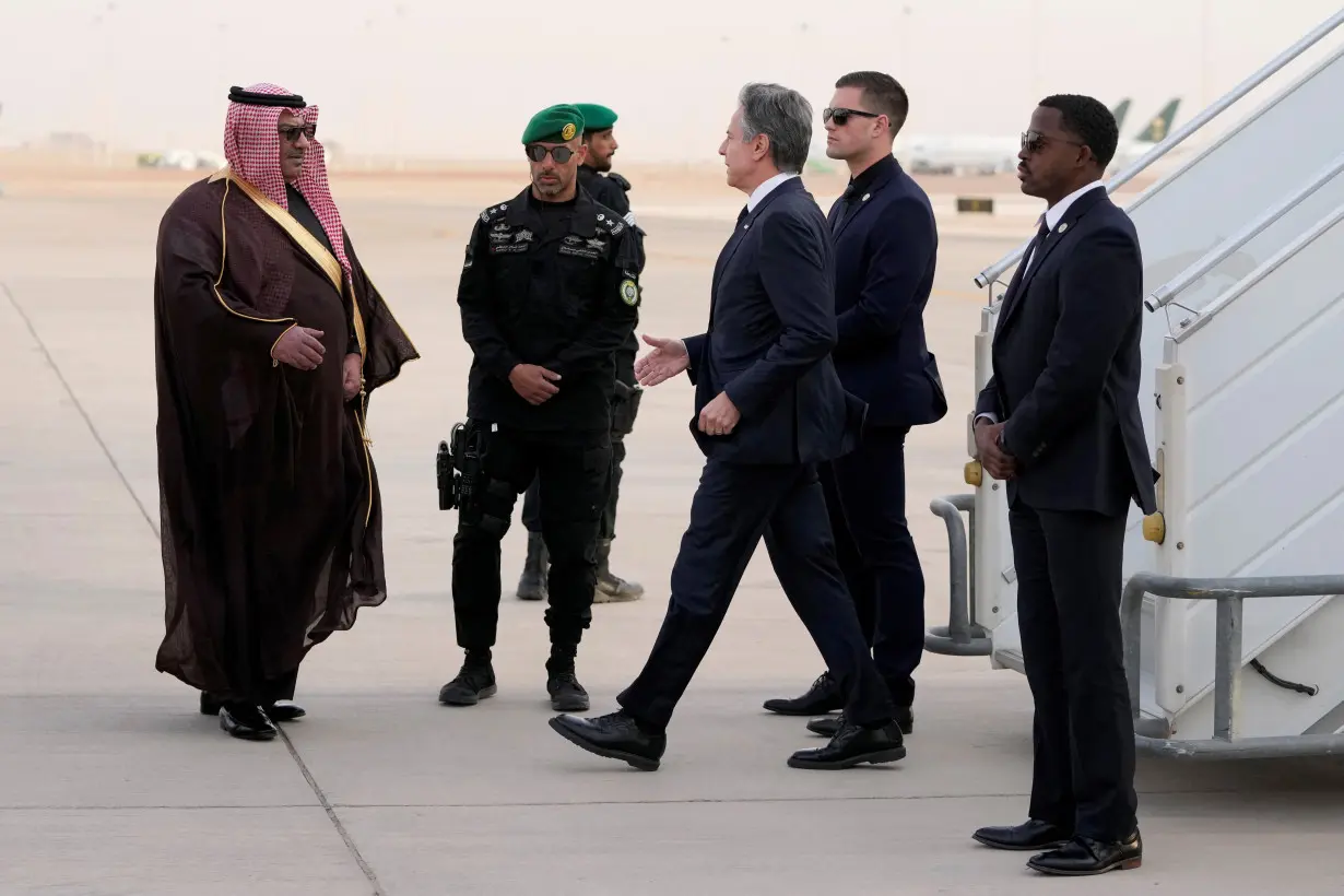 U.S. Secretary of State Blinken visits Saudi Arabia