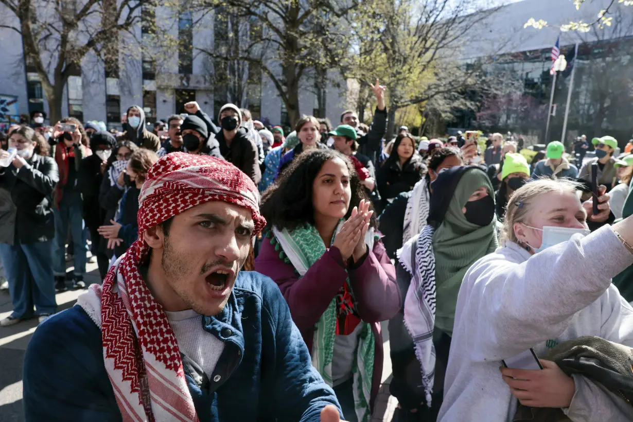 US Israel Palestinians Campus Protests Boston