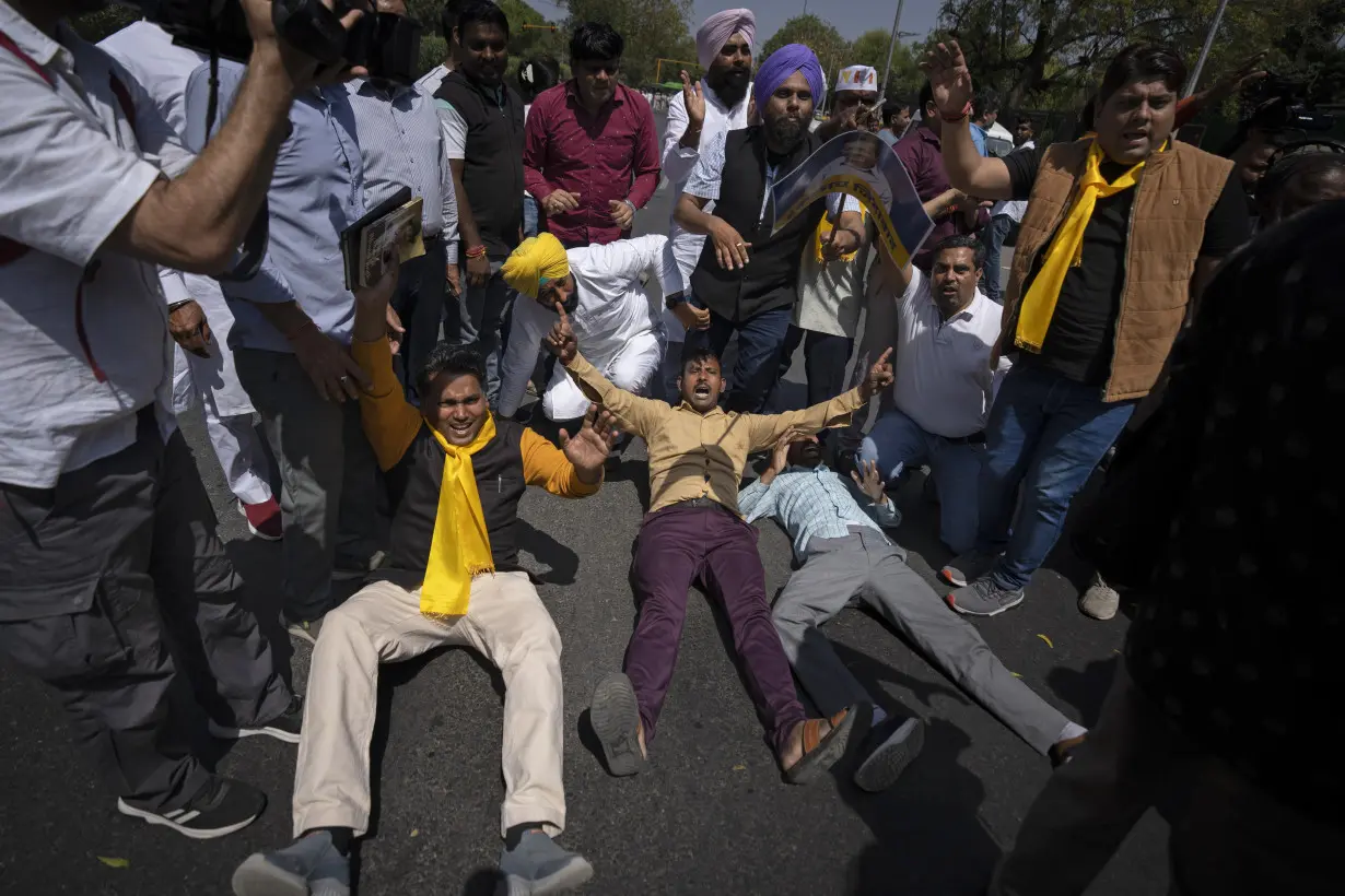 LA Post: Protests against arrest of one of top rivals of Indian Prime Minister Modi continue for second day