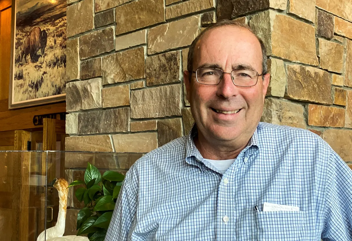 FILE PHOTO: Federal Reserve Bank of Richmond President Thomas Barkin poses in Jackson Hole