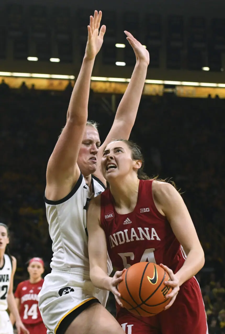 Indiana Iowa Basketball