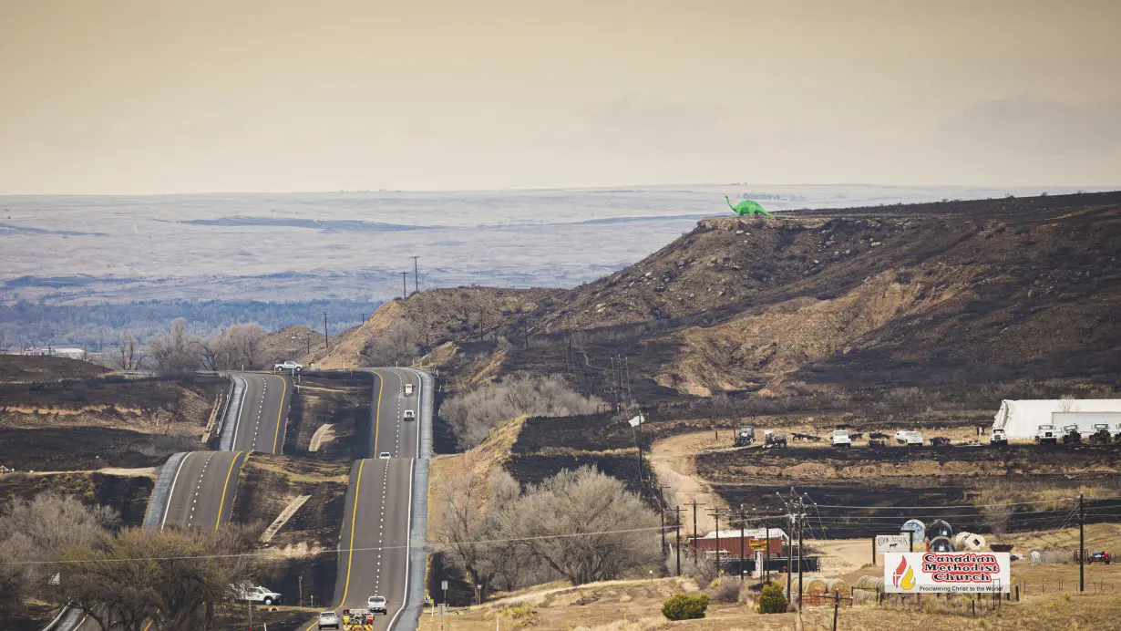 APTOPIX Texas Wildfires