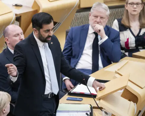 Scotland's leader resigns as he struggles to win support for weakened government