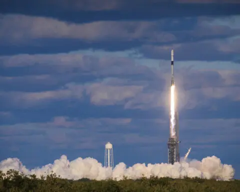 South Korea launches its 2nd military spy satellite amid animosities with North Korea